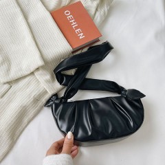 Sac à bandoulière plissé