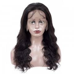 Perruque en fibre synthétique à cheveux longs pleins et ondulé
