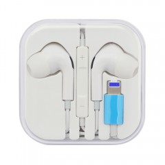 Écouteurs filaires auriculaire HD pour  Apple