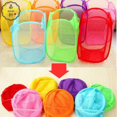 Panier dépliable à linge pour rangement de vêtements