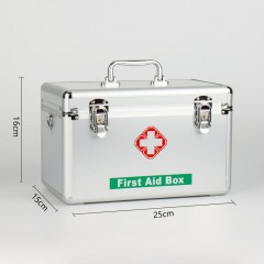 Boîte de soin en alliage d'aluminium de 13 pouces