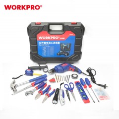 Boite + kit d'outils électriques 32 pièces