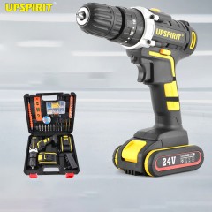 Perceuse électrique avec kit batterie lithium de 24V