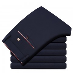 Pantalons décontractés pour hommes stretch mince