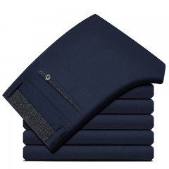 Pantalons décontractés pour hommes stretch mince