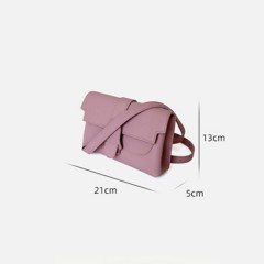 Sac à bandoulière pour femmes en cuir de vache