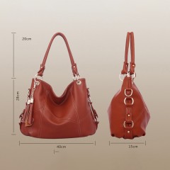 Sac à main pour femmes grand cuir PU