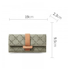 Portefeuille femme long