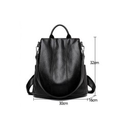Sac à dos et bandoulière pour  femme imperméable et antivol
