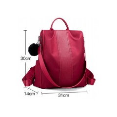 Sac à dos femmes en tissu Oxford /cuir