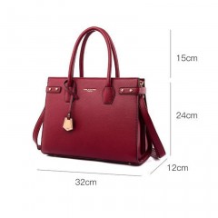 Sac à main pour femmes de grande capacité en cuir PU imperméable à l'eau