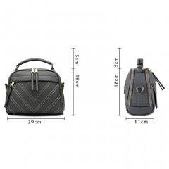 Sac à bandoulière en cuir PU