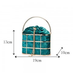 Sac à main pour femme grille métallique