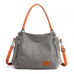 Sac à main pour femmes en toile grande capacité