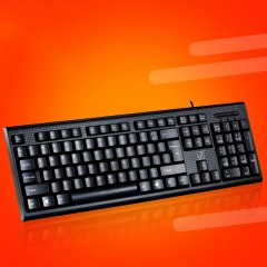 Clavier d'ordinateur USB noir
