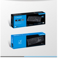 Clavier d'ordinateur USB noir