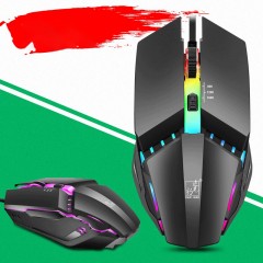 Souris de jeu lumineux avec fil