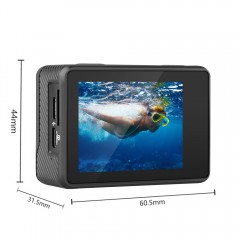 Caméra de sport étanche 4K à stabilisation pendant vibration WIFI DV
