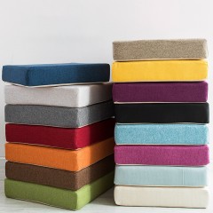 Coussin en lin 35D éponge haute densité épaissie