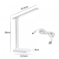 Lampe Led rechargeable pliante de table