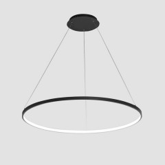 Lampe suspendue de cercle de LED en aluminium