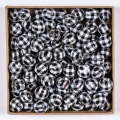 Perles de bois creuses, jeu enfant