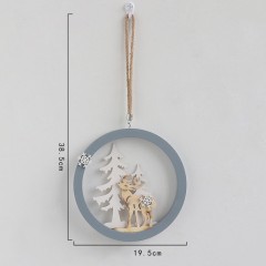 Décoration murale en bois élan