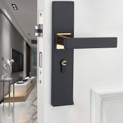 Serrure de porte anticollision silencieux antivol