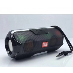 Haut-parleur Bluetooth portable double sortie audio à animation lumineuse