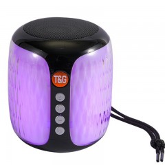 Mini enceinte bluetooth avec lumières colorées