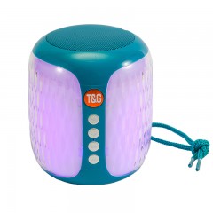Mini enceinte bluetooth avec lumières colorées