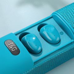 Haut-parleur Bluetooth sans fil avec casque