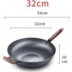 Wok en fonte