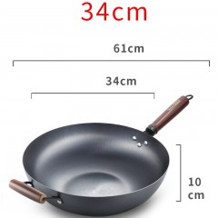 Wok en fonte