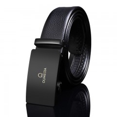 Ceinture en cuir de vache pour hommes avec boucle automatique