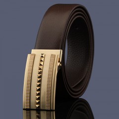 Ceinture  en cuir hommes avec boucle
