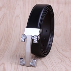 Ceinture  en cuir hommes avec boucle