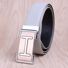 Ceinture en cuir de vache pour hommes  lisse