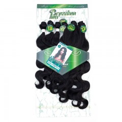 Paquet de Mèches  en fibre  synthétique avec cheveux bouclés de couleur gradient