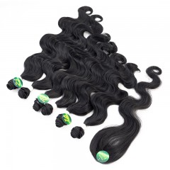 Paquet de Mèches  en fibre  synthétique avec cheveux bouclés de couleur gradient