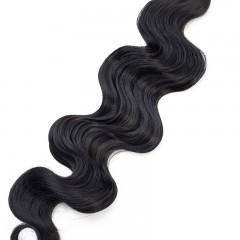 Paquet de Mèches  en fibre  synthétique avec cheveux bouclés de couleur gradient