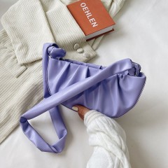 Sac à bandoulière plissé