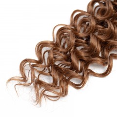 Paquet de mèches en fibre chimique pour cheveux bouclés gradient