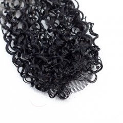 Mèches humaines avec cheveux bouclés deux tons