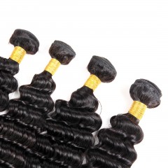 Mèches humaines cheveux bouclés