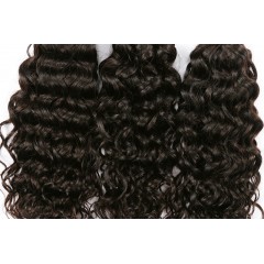 Mèches humaines avec cheveux bouclés