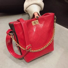 Sac à bandoulière pour femme en cuir synthétique