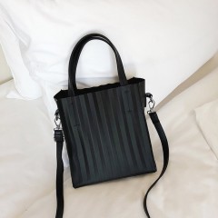 Sac à main pour femme à rayures simples