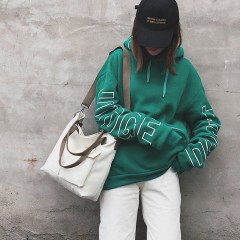 Sac à bandoulière  en toile pour femme
