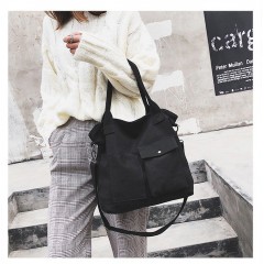 Sac à bandoulière  en toile pour femme